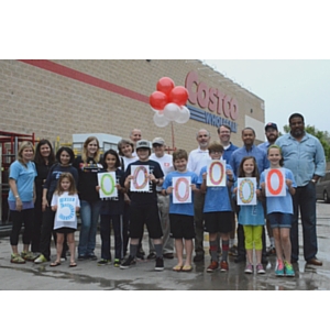 Second Helpings Atlanta celebrates its 5 millionth pound of rescued food with Costco, Pace Academy and Hope House.